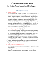 Psychology 1st Sem Notes (2 Units).pdf